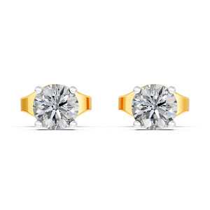 Lab Diamond Stud Earrings
