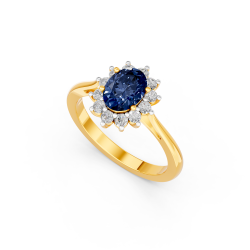 Lab Diamond Engagement Ring