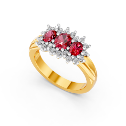Lab Diamond Engagement Ring