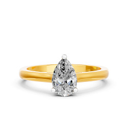 Lab Diamond Engagement Ring