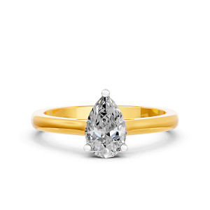 Lab Diamond Engagement Ring