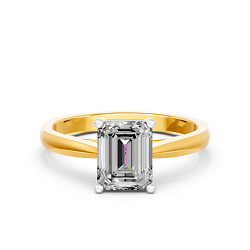 Lab Diamond Engagement Ring