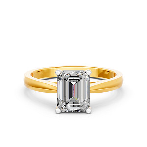 Lab Diamond Engagement Ring