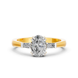 Lab Diamond Engagement Ring