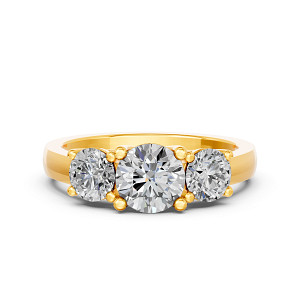Lab Diamond Engagement Ring