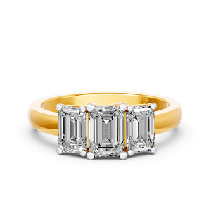 Lab Diamond Engagement Ring