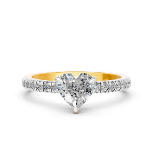 Lab Diamond Engagement Ring