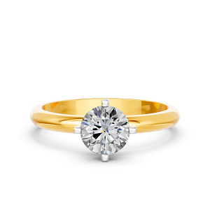 Lab Diamond Engagement Ring