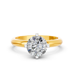Lab Diamond Engagement Ring