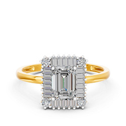 Lab Diamond Engagement Ring