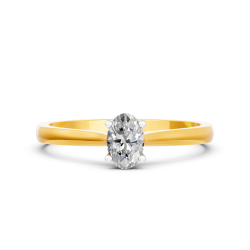 Lab Diamond Engagement Ring
