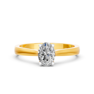Lab Diamond Engagement Ring