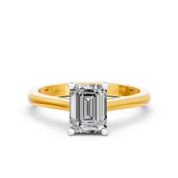 Lab Diamond Engagement Ring