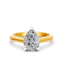 Lab Diamond Engagement Ring