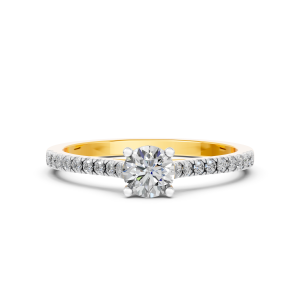 Lab Diamond Engagement Ring