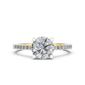 Lab Diamond Engagement Ring