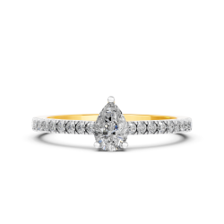 Lab Diamond Engagement Ring