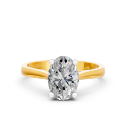 Lab Diamond Engagement Ring