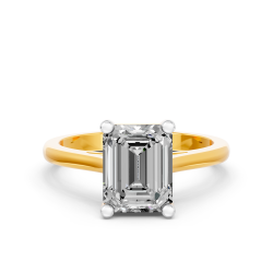 Lab Diamond Engagement Ring