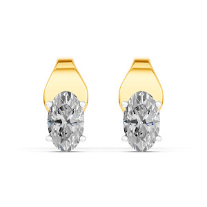 Lab Diamond Stud Earrings