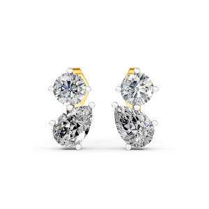 Lab Diamond Stud Earrings