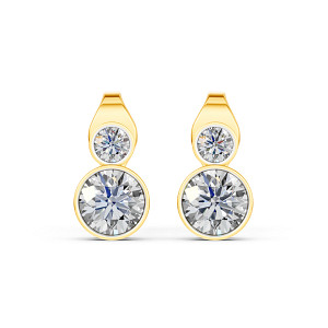 Lab Diamond Stud Earrings
