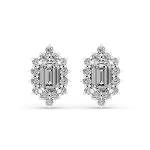 Lab Diamond Stud Earrings