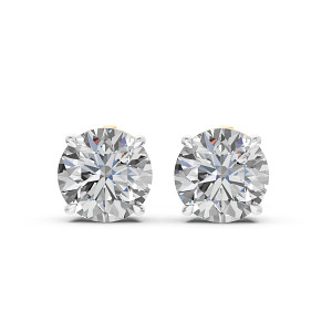 Lab Diamond Stud Earrings