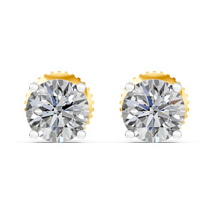 Lab Diamond Stud Earrings