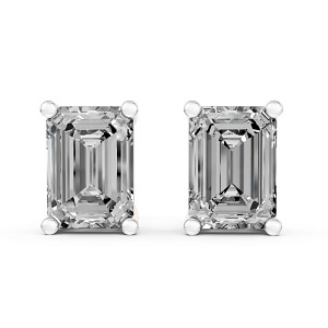 Lab Diamond Stud Earrings
