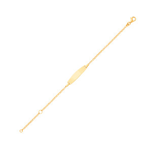 9ct Childrens Belcher ID Bracelet