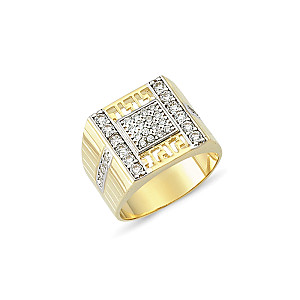 9ct Gents Ring