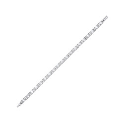 Silver CZ Tennis Bracelet