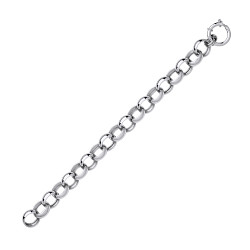 Silver Ladies Chunky Belcher Bracelet