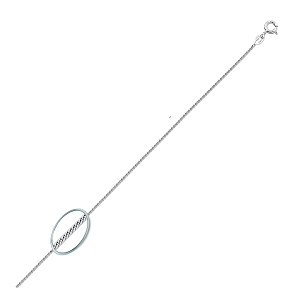 925 Sterling Silver Rhodium Plated 16