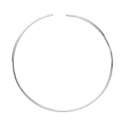 925 Sterling Silver Flexi Tube Fancy Collarette Necklace