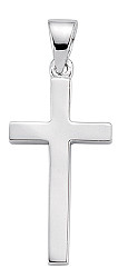 925 Sterling Silver Plain Cross Pendant
