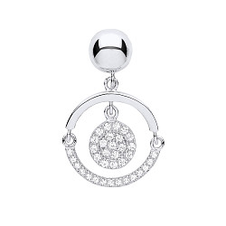 Gold Plated CZ Fancy Pendant