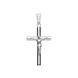 925 Sterling Silver Crucifix Cross Pendant