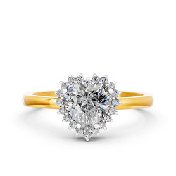 Lab Diamond Solitaire Ring
