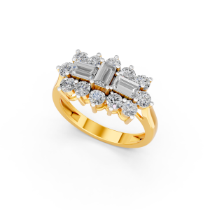 Lab Diamond Engagement Ring