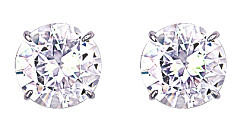 12mm Round 925 Sterling Silver Stud Earrings