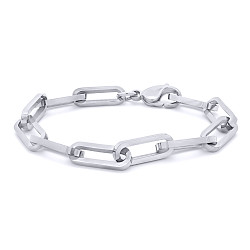 Stainless Steel Paper Link Bracelet