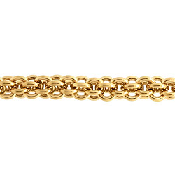 Stainless Steel Multi Round Belcher Link 18