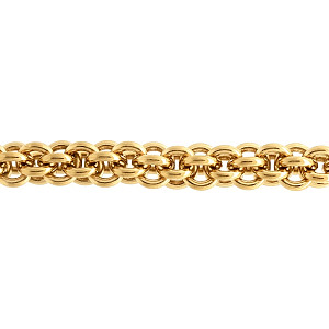 Stainless Steel Multi Round Belcher Link 18