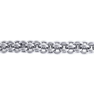 Stainless Steel Multi Round Belcher Link 18