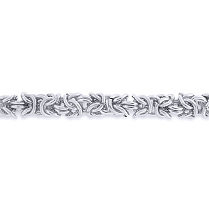 Stainless Steel Byzantine 18